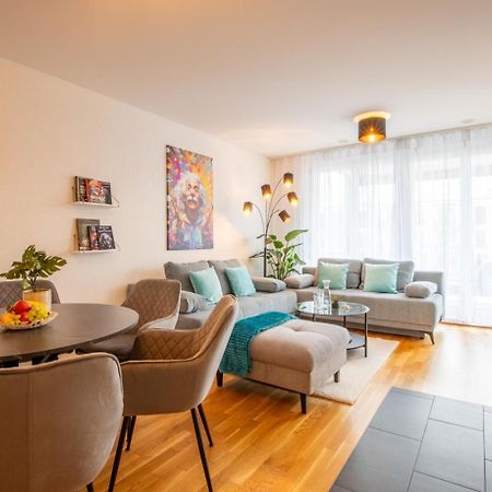 Special Einstein II Apartment Basel, Messe Kleinbasel 10-Star Kültér fotó
