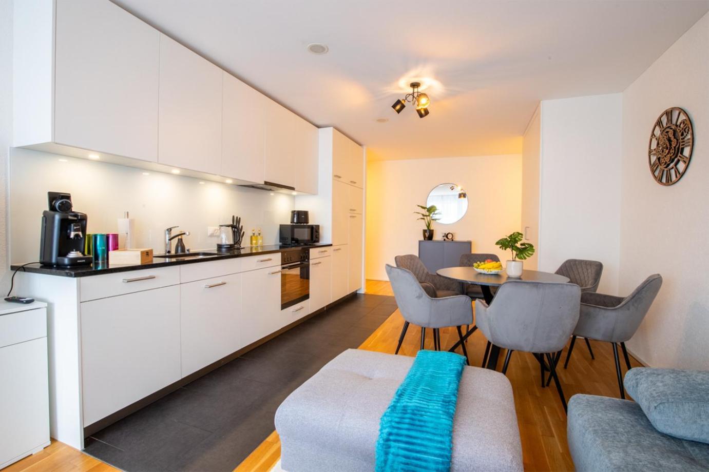 Special Einstein II Apartment Basel, Messe Kleinbasel 10-Star Kültér fotó