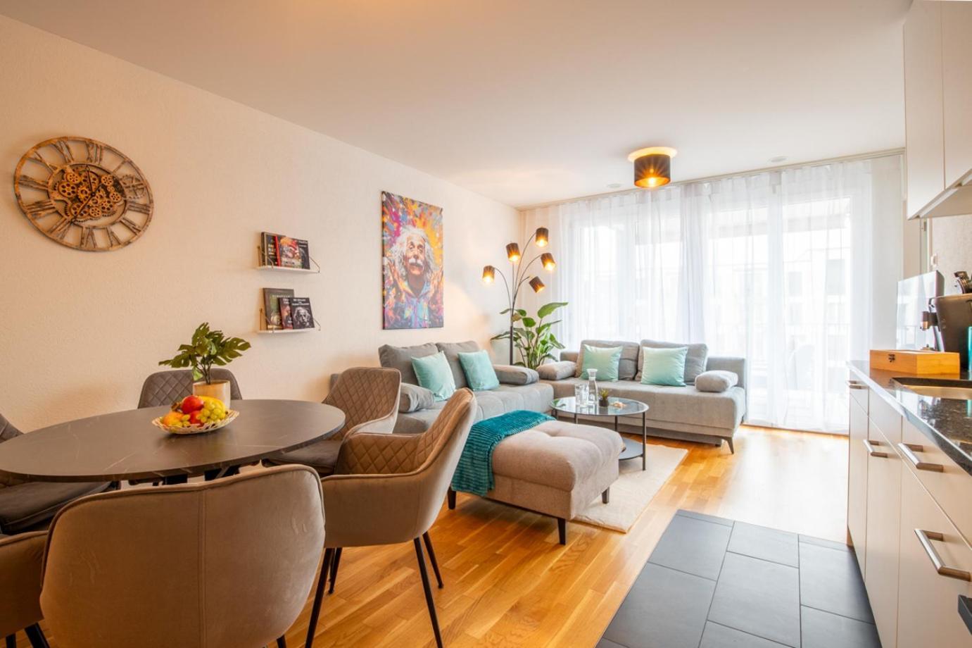 Special Einstein II Apartment Basel, Messe Kleinbasel 10-Star Kültér fotó