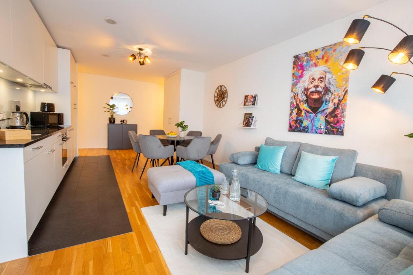 Special Einstein II Apartment Basel, Messe Kleinbasel 10-Star Kültér fotó